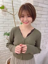 ロンド 表参道店(Lond) 大人可愛いく!丸さのあるショートカット