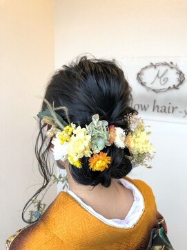 マロウ ヘア(Mallow hair) 成人式華やか可愛いヘアアレンジ♪