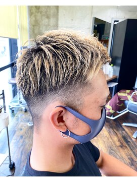 ガルボ ヘアー(garbo hair) #メンズカット#メンズスタイル#刈上げ#下村スタイル