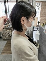 ニコ(nico...)&nbsp;明るくできない方必見☆アディクシーで作る暗髪透明感カラー！