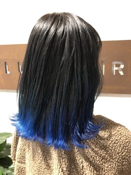 ルフトヘア 南千住 個性派カラー