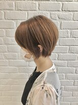 デイジー インデックスヘア 大島店(DAISY index hair)&nbsp;キャラメルベージュ◆オン眉ボブ/オン眉ショート