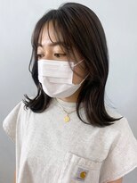 アイティーバイアルバム 下北沢店(IT by ALBUM)&nbsp;ダークグレージュミディアム_ショコラベージュボブルフ_ba343081