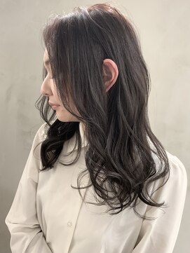 オリンテ バイ レシッド 表参道(orente by rcid) 顔周りレイヤーカットくびレイヤー髪質改善ミルクティーアッシュ