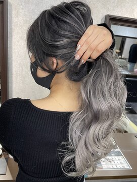 ルーゼン(LUXEN) 【LUXEN】ホワイトバレイヤージュ