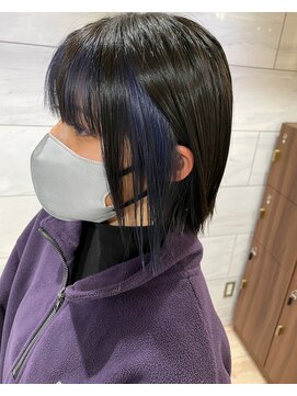 ループ(LOOP) ネイビーブルー/インナーカラー