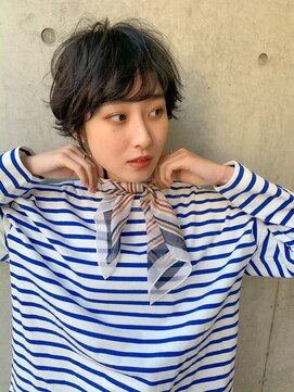 ロンドエニカ 大宮(Lond enika) lond 惇平　大人ガーリーモードヘアチョコレートプリカール
