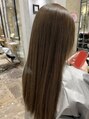 オーブ ヘアー ラウンジ 池袋店(AUBE HAIR lounge) 縮毛矯正で湿気知らずの艶髪に！トリートメントも大切です^^