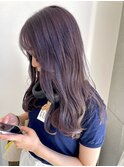 ブリーチ2回でできるラベンダーグレージュ◎