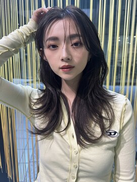 シティ(CITY) #フェイスレイヤー#韓国ヘア#くびれヘア