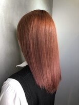 ルッソリベラ 池袋(Lusso libera)&nbsp;レッドブラウン/ブリーチカラー/ダブルカラー/池袋/30代40代50代