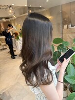 ミズチャーム(Ms.CHARM)&nbsp;シアーカラー/透明感グレージュ/韓国/ロング