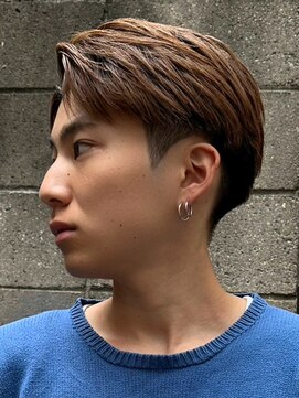 エルマーク 枚方(L-MARK) センターパートニュアンスパーマ韓国カルマパーマコンマヘア