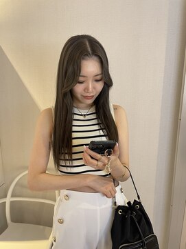 アム(amu) カーキ/ベージュ/オリーブ/透明感カラー