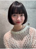 ★小顔黒髪クラゲヘアーオリーブグレーココアベージュ髪質改善★
