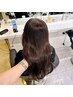 【NAOKI指名限定】カット+ワンカラー+髪質改善トリートメント