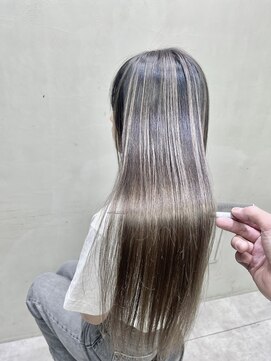 フェリア 松山(Feria) 【Feria松山】バレイヤージュ/グレージュ♪“石田幸輔”