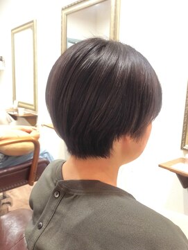 ヘアー グリーン(hair green) 30代40代50代/ショートボブ/ツヤ髪スタイル/黒髪スタイル