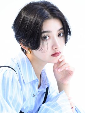 アイニティ 江坂(Inity) [Inity]フェザーショート×ブルーカラー