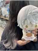 刀剣乱舞 鶴丸国永 グラデーション シルバー グレー グレージュ