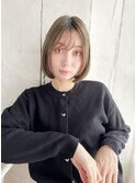 20代30代40代　重め清楚系外国人透明感小顔ボブ＃966