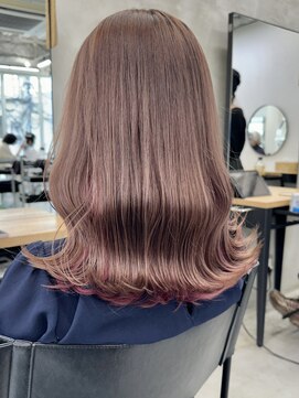 キラ 原宿(KILLA) #ダブルカラー#ケアブリーチ#ハイトーン#ミルクティーベージュ