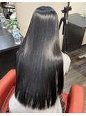 黒髪ロング
