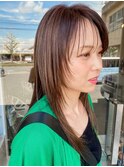 遊びのある髪質改善スタイル