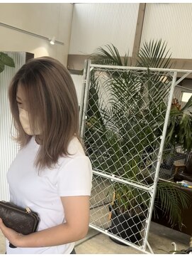 ディーパス(D-PATH) 【orange beige／会津若松】ダブルカラー/バレイヤージュ