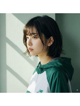 コトナ 越谷店 ボブ×コンパクトボブ×ミニボブ×チャコールグレー・越谷