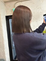 ヘアワークオーパス 吉祥寺(HAIR WORK OPUS) ミニボブ×ベージュカラー