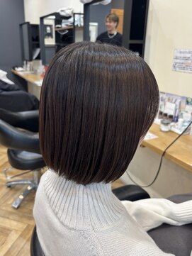 アルター(aL ter) 【ボブ×トリートメント】暗めカラー/グランマッシュ/林愛華