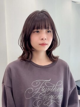 ロンドリゼル 札幌(Lond RiseL) ◯ オリーブグレー/韓国/レイヤーカット/髪質改善/縮毛矯正/札幌