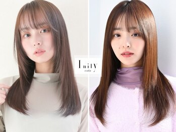 アイニティ 江坂(Inity)の写真/[江坂駅1分]髪の広がりが気になる方へ"感動の手触り"を。まるで地毛のような自然体のウルツヤストレートへ
