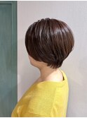 ハンサムショート/白髪ぼかし/髪質改善/