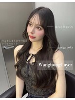 イオエ 表参道(ioe)&nbsp;黒髪/オリーブグレー/小顔/ココアベージュ/髪質改善/縮毛矯正