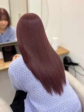 シアアルン 新小岩店(SHEER alun) バーガンディカラー