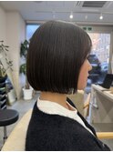 切りっぱなしボブ