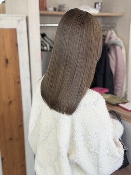 ピリカヘアデザイン(pirica hair design) 艶カラー【アッシュベージュ】