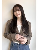 ジプソ(Gypso)&nbsp;ロングレイヤーカット×アッシュベージュ