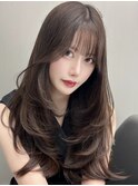 韓国ヘア/レイヤーカット/ロング