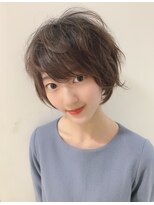 グランドライン(GRAND LINE)&nbsp;ゆるふわショート　ベビーバングニュアンスカラー