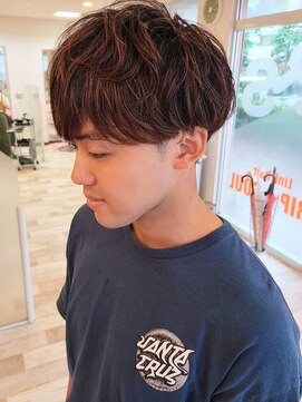 リップソウル(RIP SOUL) 《RIP SOUL》ゆるスパイラルパーマ 前下がり マッシュ