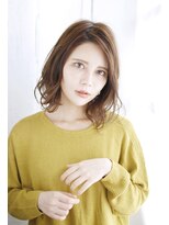 シュシュット(chouchoute)&nbsp;吉祥寺3分/前髪ココアブラウン大人かわいいフリンジウェーブ/052