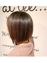 アットティー 金沢文庫(at tee...)&nbsp;ぱつっとボブ×ハイライトカラー☆