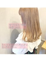 ワット 新宿店&nbsp;【担当yumi】ハイミルキーベージュ