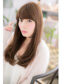 オリーブアッシュストカール♪大人ガーリーロングa