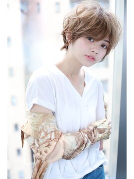 シーラス バイクラウドゼロ(Cirrus by Cloud zero) ハイトーンベージュショート【Cirrus by Cloud zero】