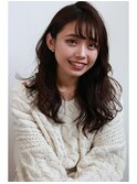 20代30代40代50代 色っぽふんわりロングの重軽ウェーブヘア♪