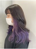 【Lee大阪店】アッシュブラウン×ラベンダーバイオレット/新出